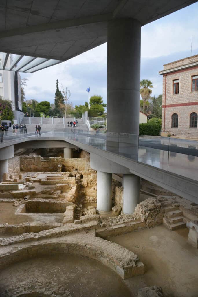 The Acropolis Museum in Athens, Greece
